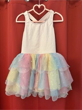 Revolution style RD20029 MC - Rainbow Tulle Tutu Leotard